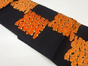 椿尽くし模様織出し名古屋帯